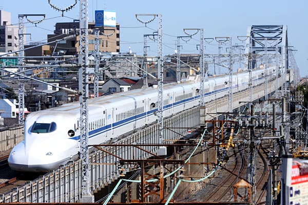 東海道新幹線　N700系のぞみ　会津のSLの部屋