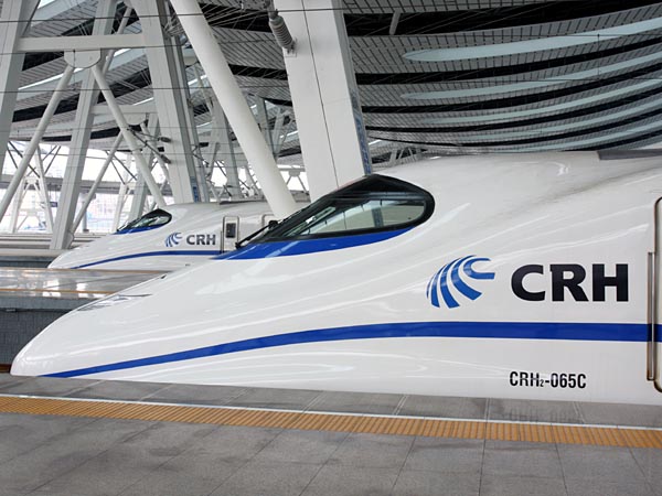 CRH2　北京南駅